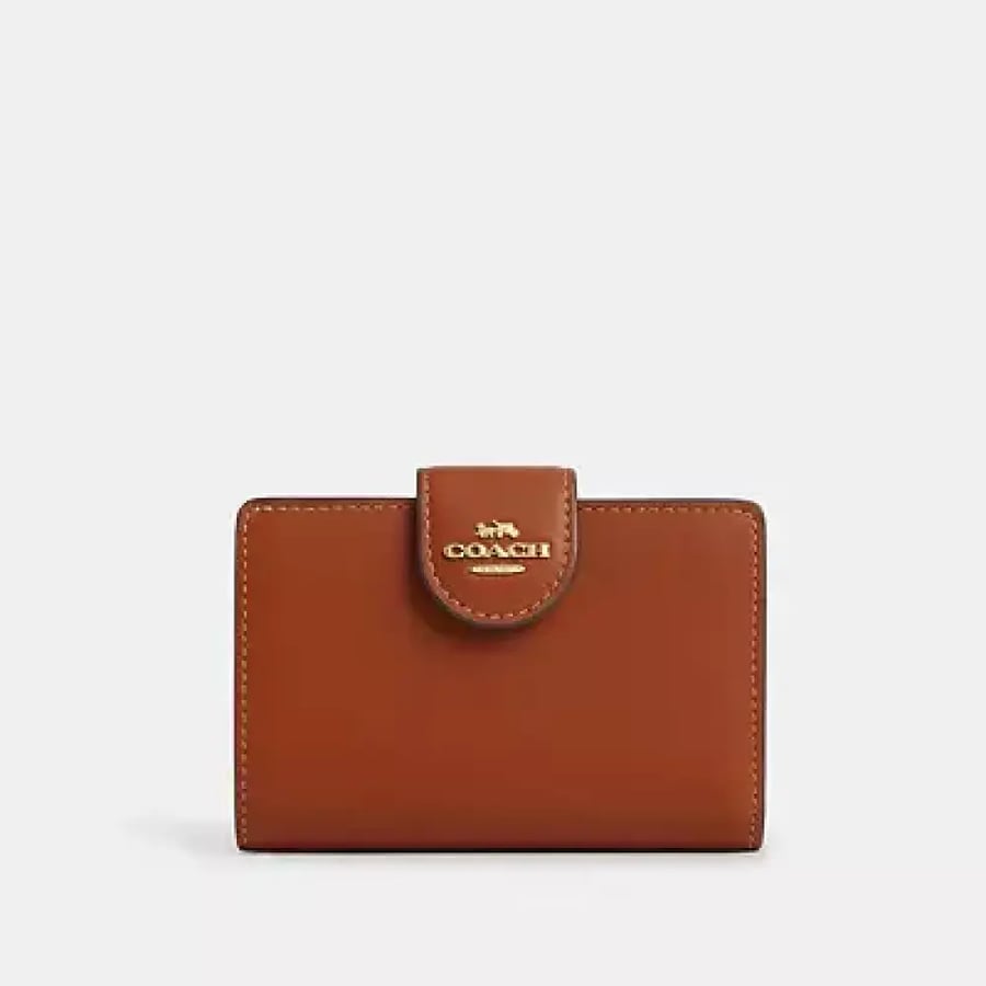 محفظه كوتش Medium Corner Zip Wallet