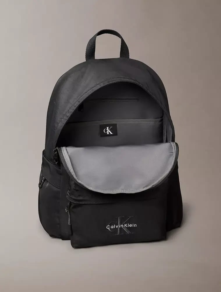 شنطه ظهر كالفن كلاين  Nylon Monologo Round Backpack