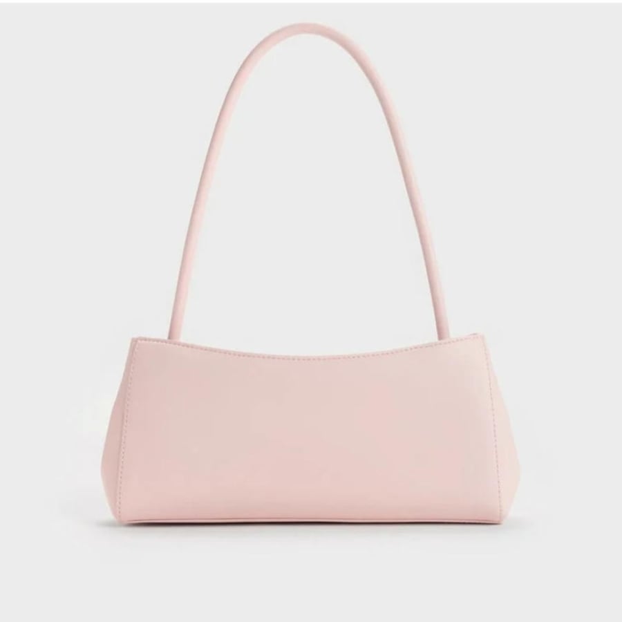 شنطه تشارلز آند كيث Hazel Bow Panelled Shoulder Bag - Soft Pink