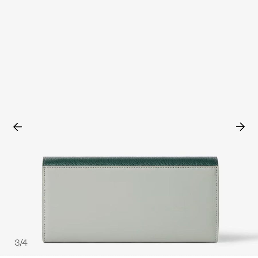 فندي FF Diamonds Continental Wallet with Chain