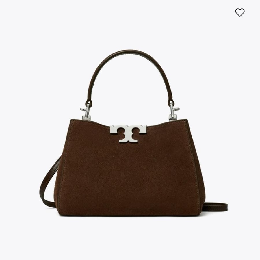 شنطه توري بورش  MINI ELEANOR SUEDE SATCHEL