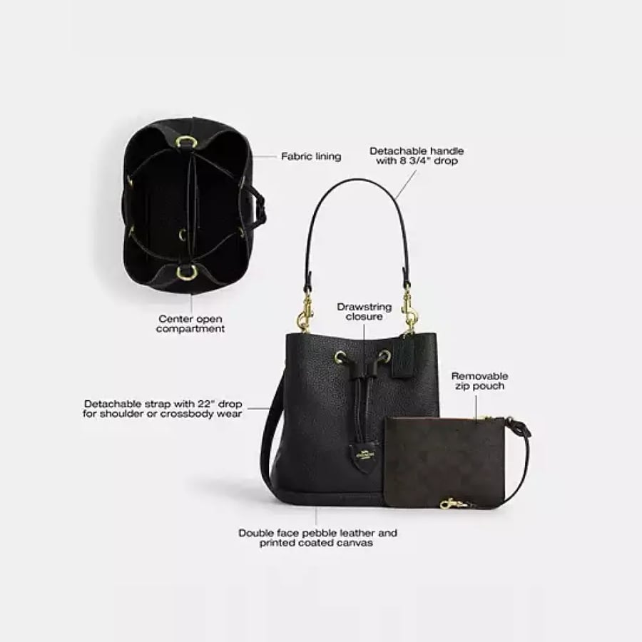 حقيبه كوتش Rowan Bucket Bag