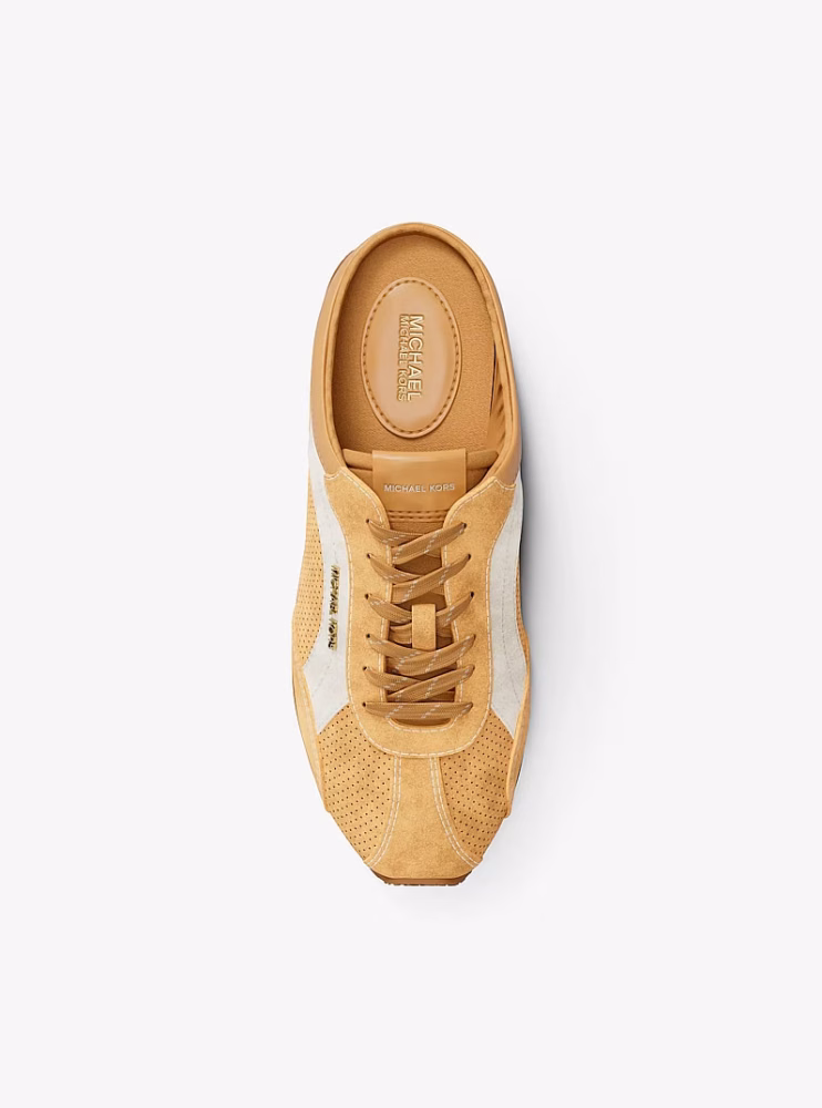 شوز مايكل كورس Avi Suede Slip-On Sneaker