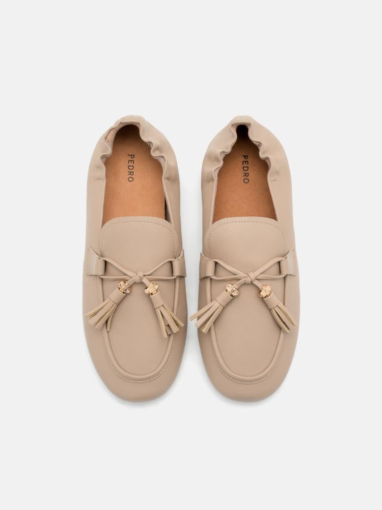 حذاء بيدرو Leather Tassel Loafers