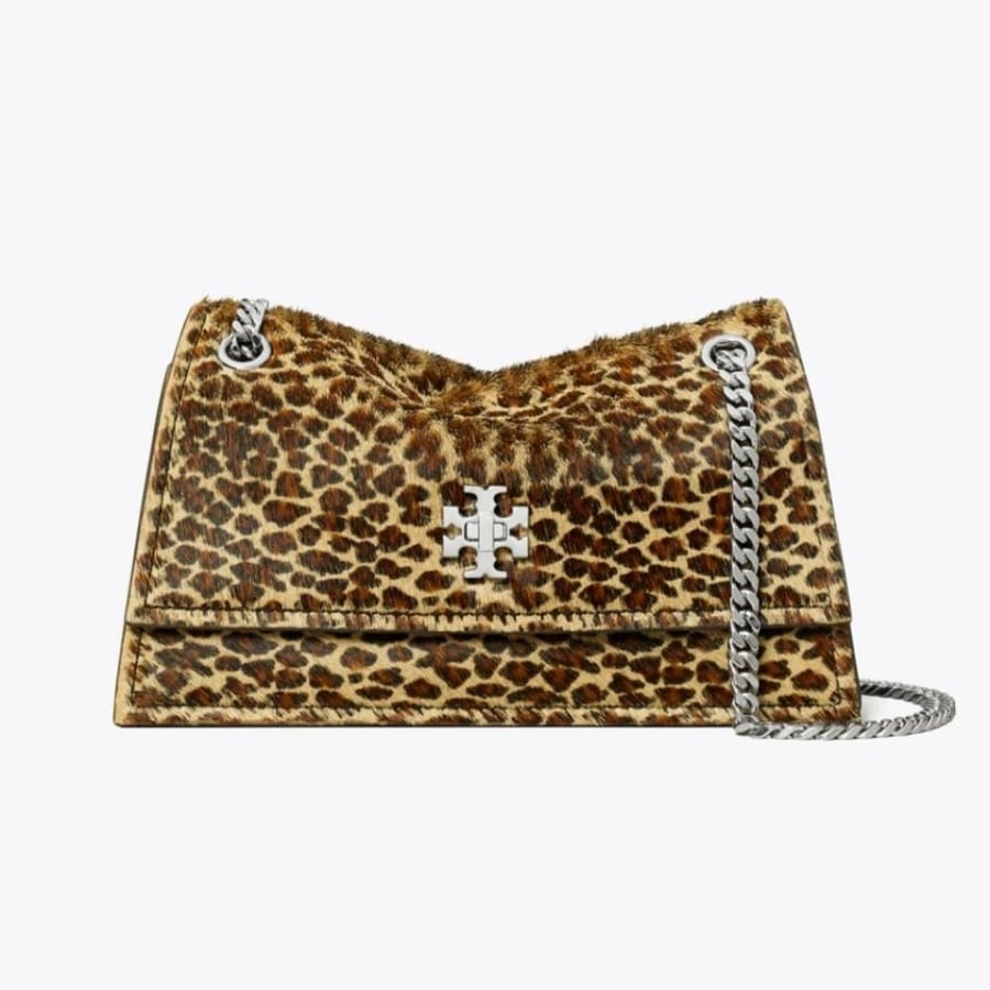 حقيبة توري بورش الحجم ميني MINI KIRA TURNLOCK CALF HAIR SHOULDER BAG