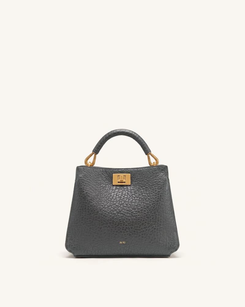 شنطه JW PEI Lucia Elephant-Effect Top Handle Bag