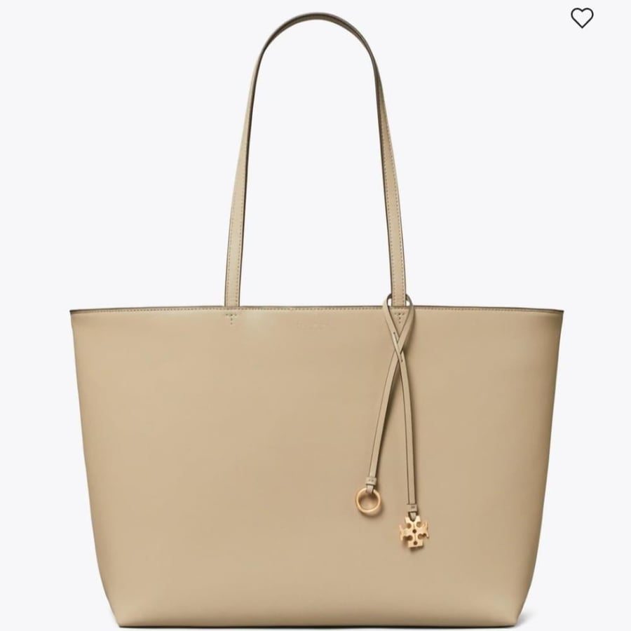 شنطه تورى بورش LEATHER TOP ZIP TOTE