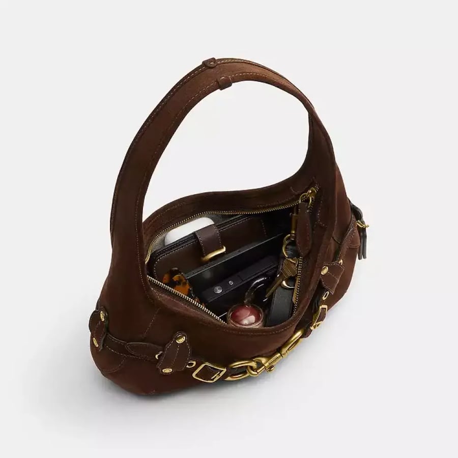 حقيبه كوتش الحجم الكبير Belted Ergo Shoulder Bag