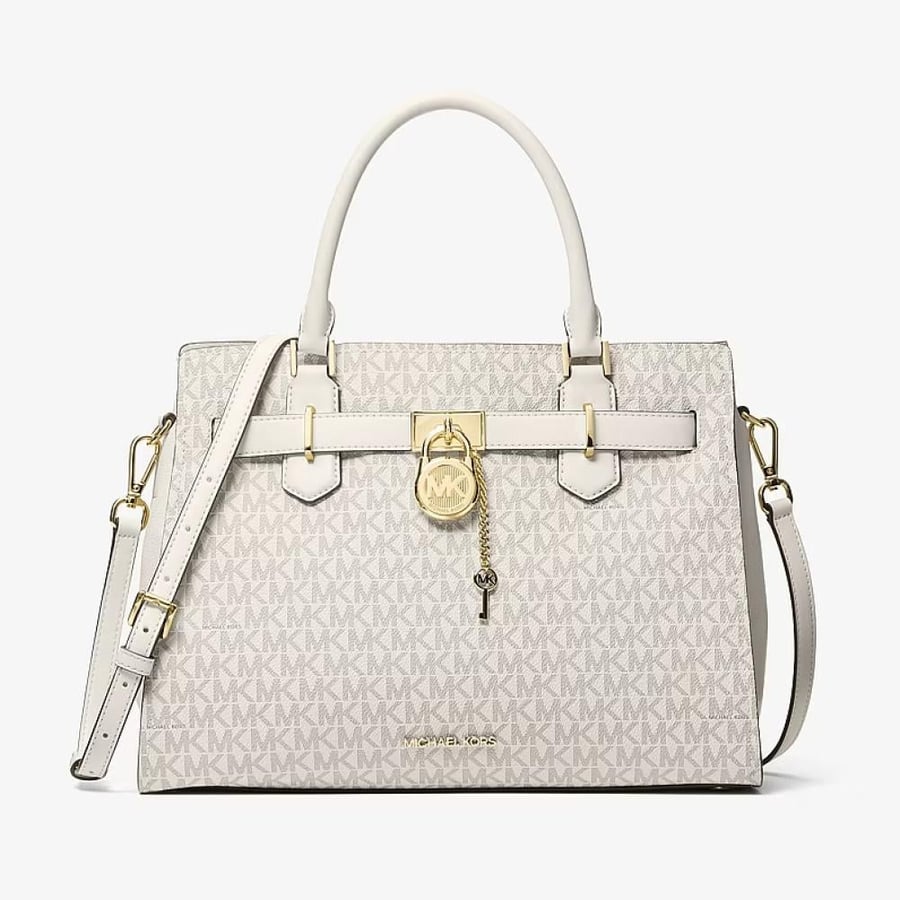 شنطه مايكل كورس Landon Medium Logo Satchel