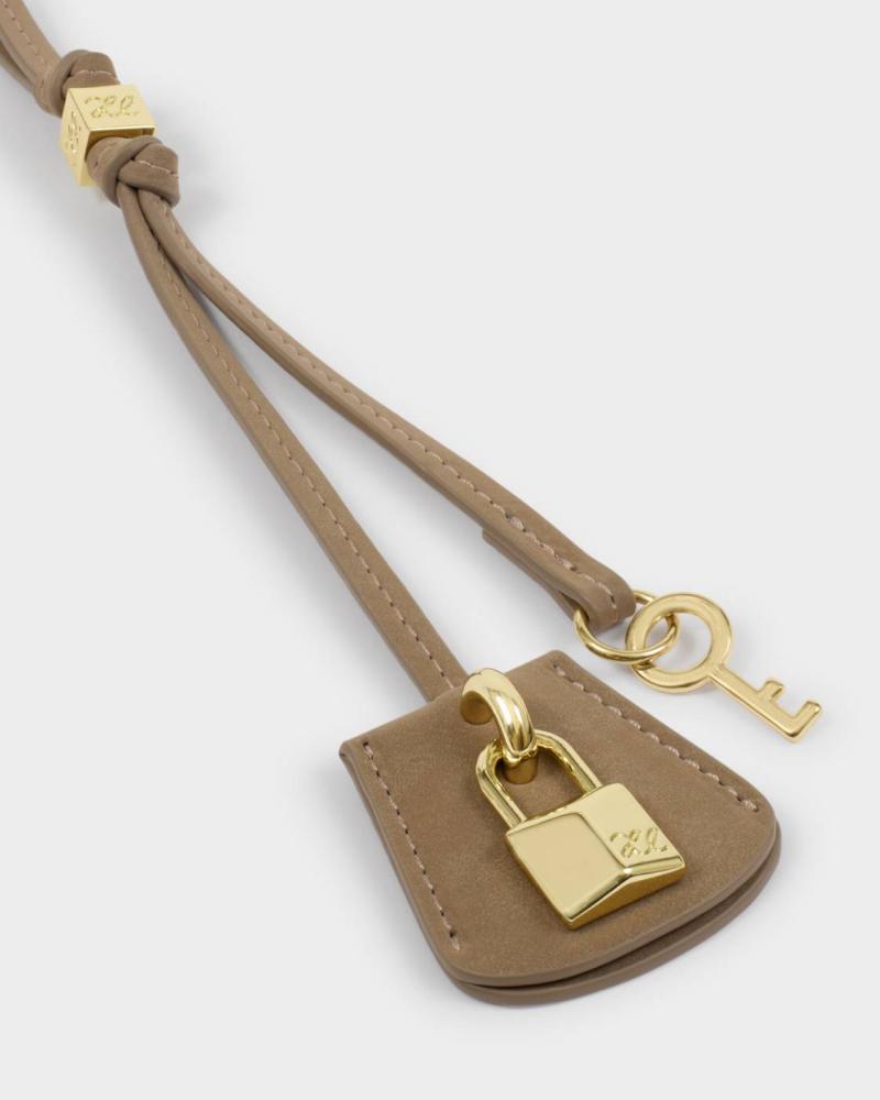 تعليقه كاتي لوكستون Heritage Suedette Bag Charm
