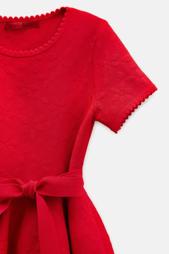 فستان كارولينا هريرا أطفال Jasmine Jacquard Dress