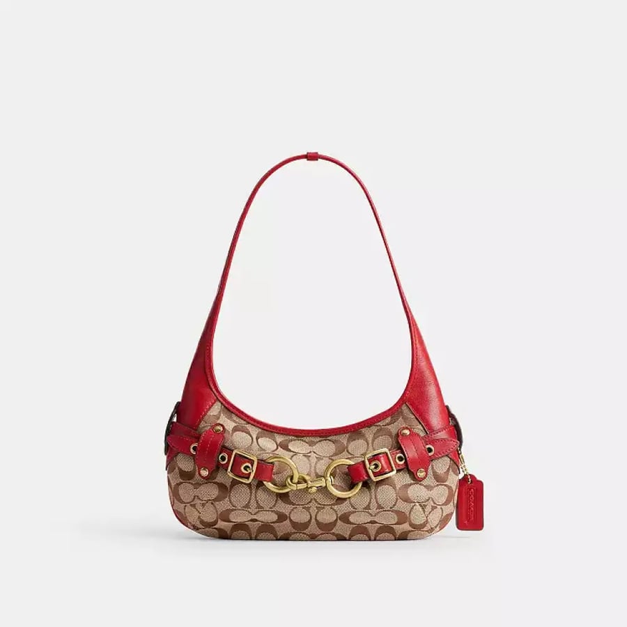 كوتش Belted Ergo Shoulder Bag 26