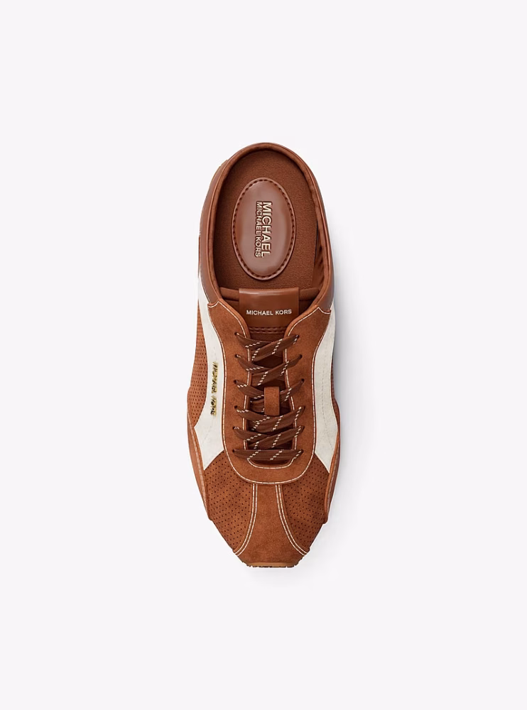 شوز مايكل كورس Avi Suede Slip-On Sneaker