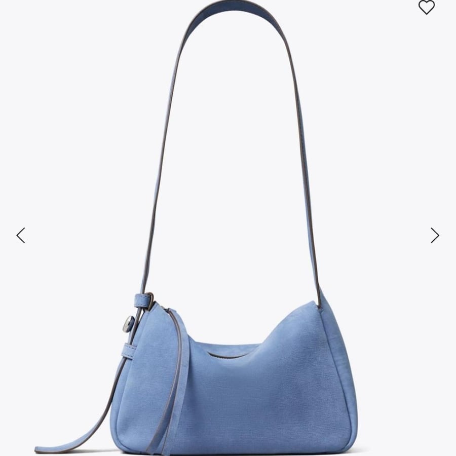 شنطه توري بورش  SMALL ROMY NUBUCK SHOULDER BAG