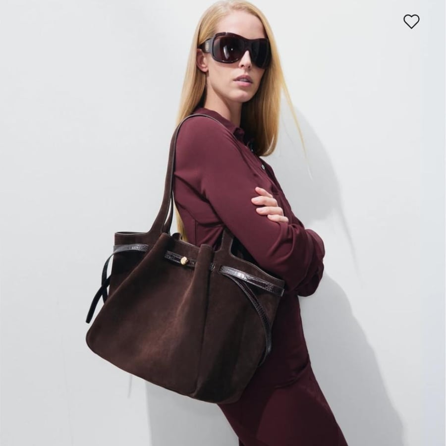 شنطه توري بورش  ROMY SUEDE TOTE
