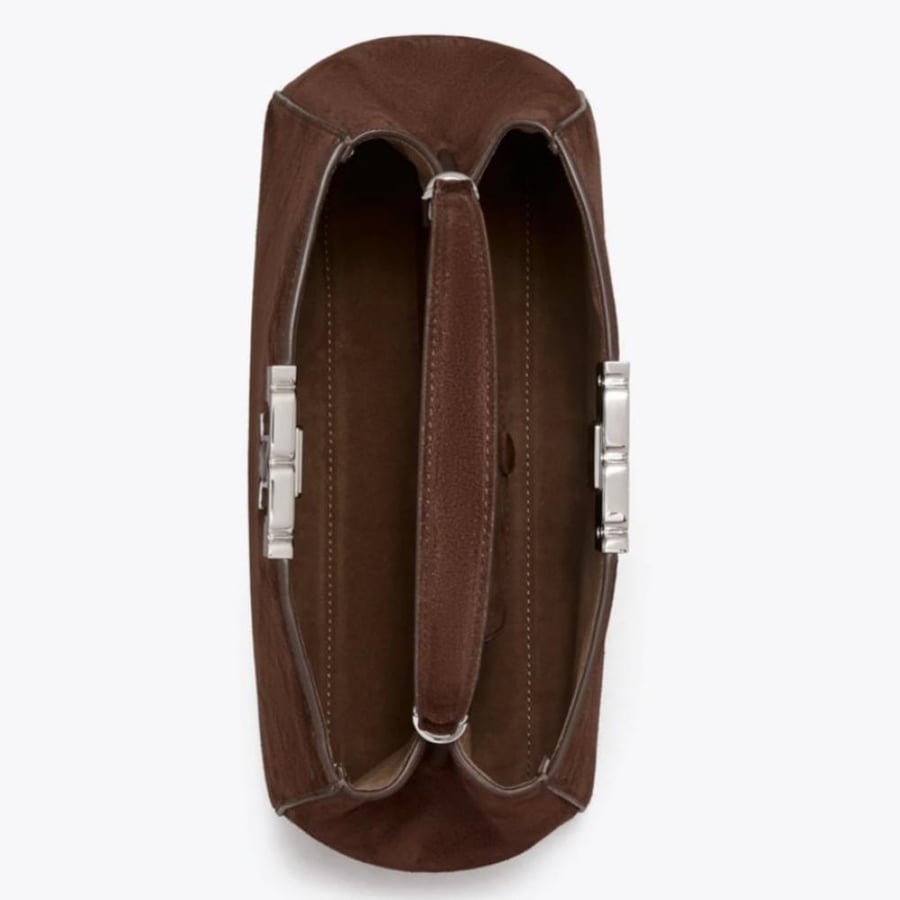 شنطه توري بورش ميديم  MEDIUM ELEANOR SUEDE SATCHEL