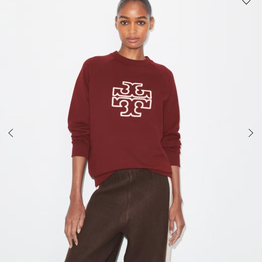 سويتر توري بورش HEAVY FRENCH TERRY LOGO CREWNECK