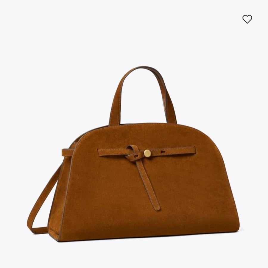 شنطه توري بورش ROMY SUEDE BAULETTO