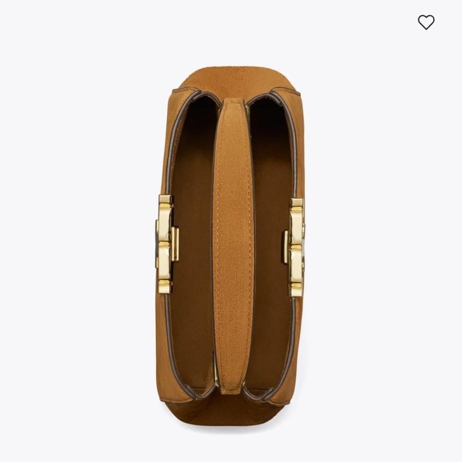 شنطه توري بورش  MINI ELEANOR SUEDE SATCHEL