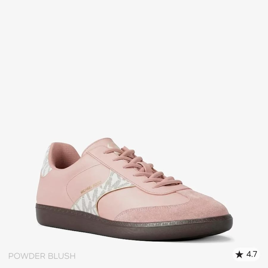 شوز مايكل كورس Sammy Mixed-Media Sneaker
