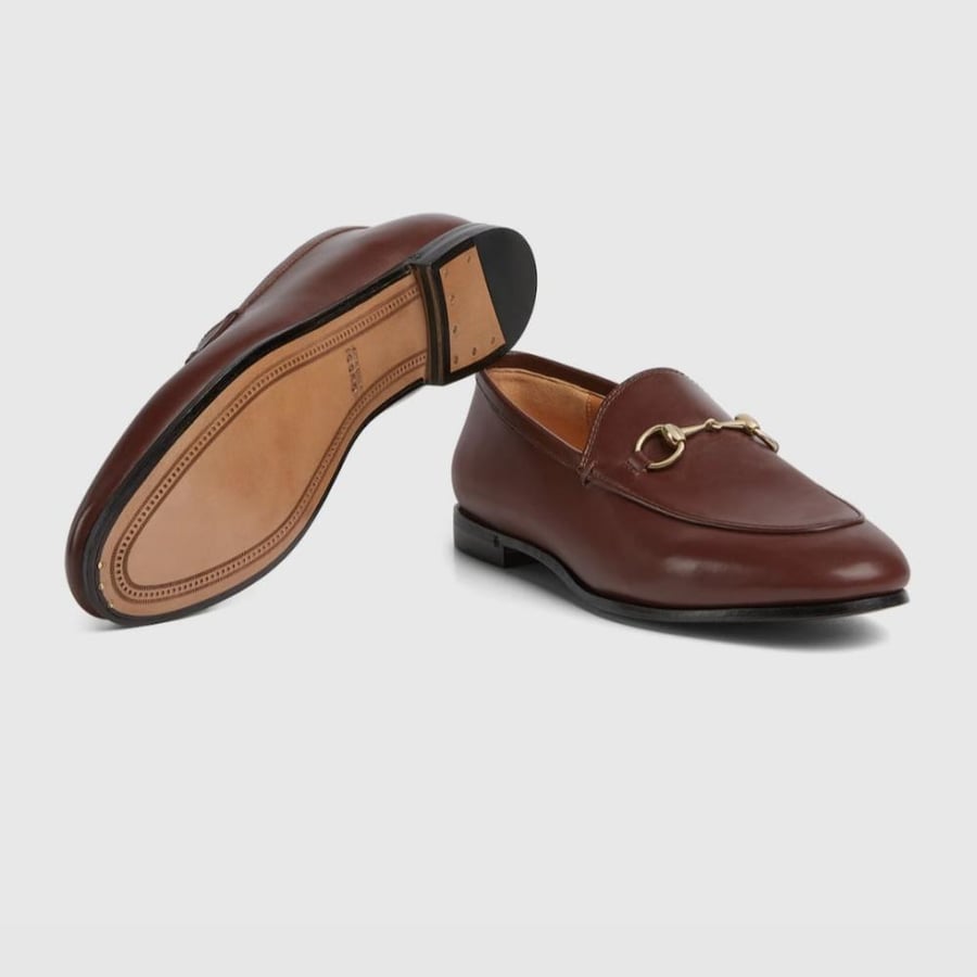 حذاء قوتشي   Mocasín Gucci Jordaan para mujer