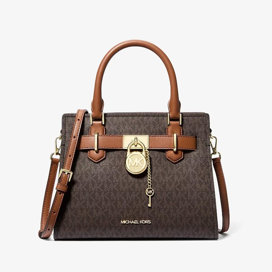 شنطه مايكل كورس Landon Small Signature Logo Satchel
