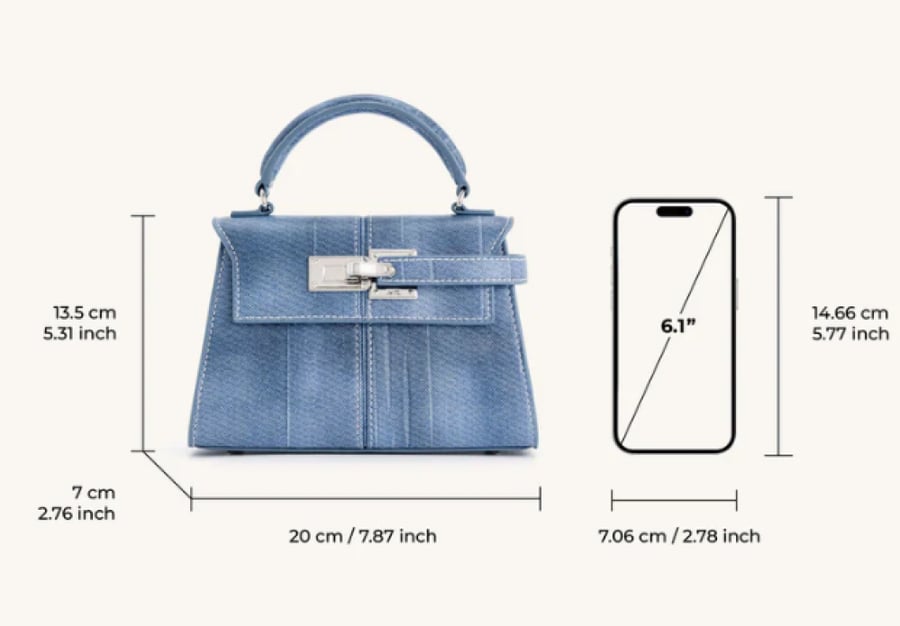 JW PEI - Elise Top Handle Bag - Blue