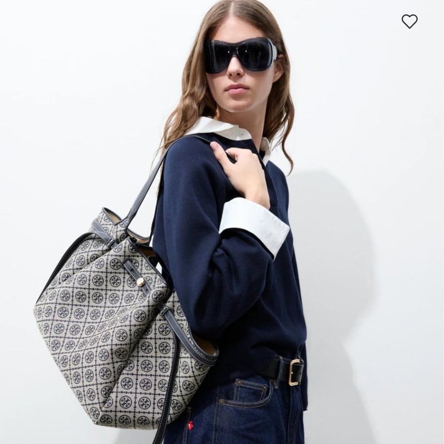 شنطه توري بورش  T MONOGRAM ROMY TOTE