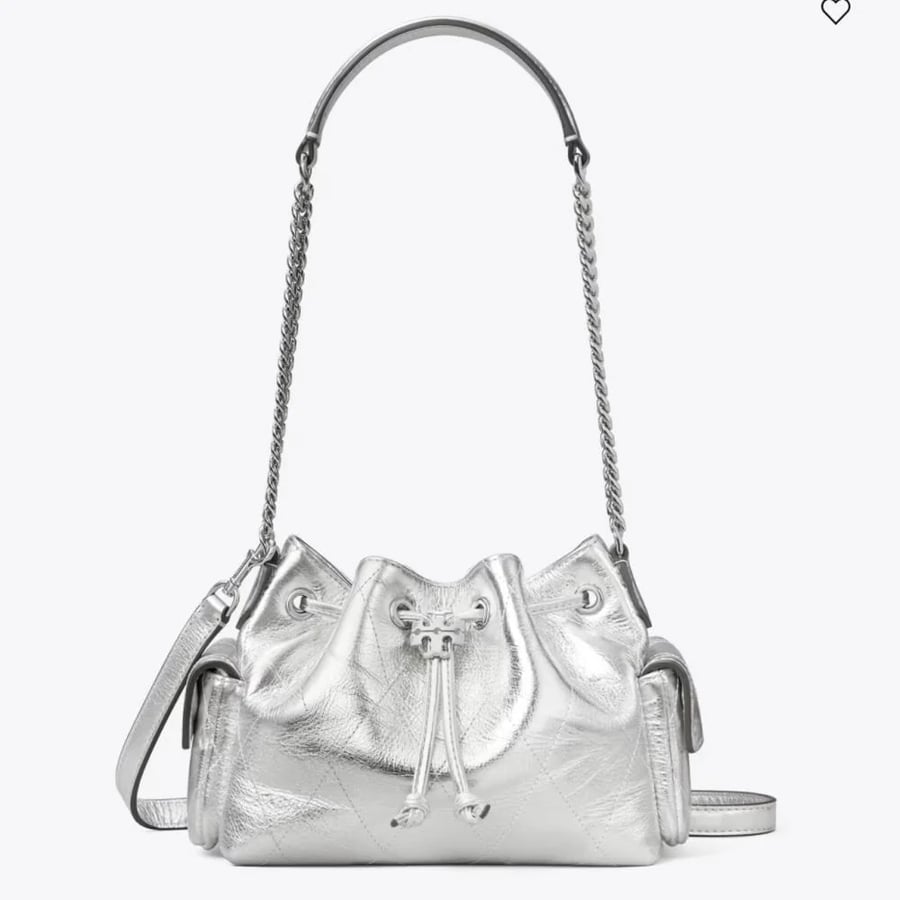 حقيبه توري بورش شارلي ميني MINI CHARLIE QUILTED DRAWSTRING SHOULDER BAG