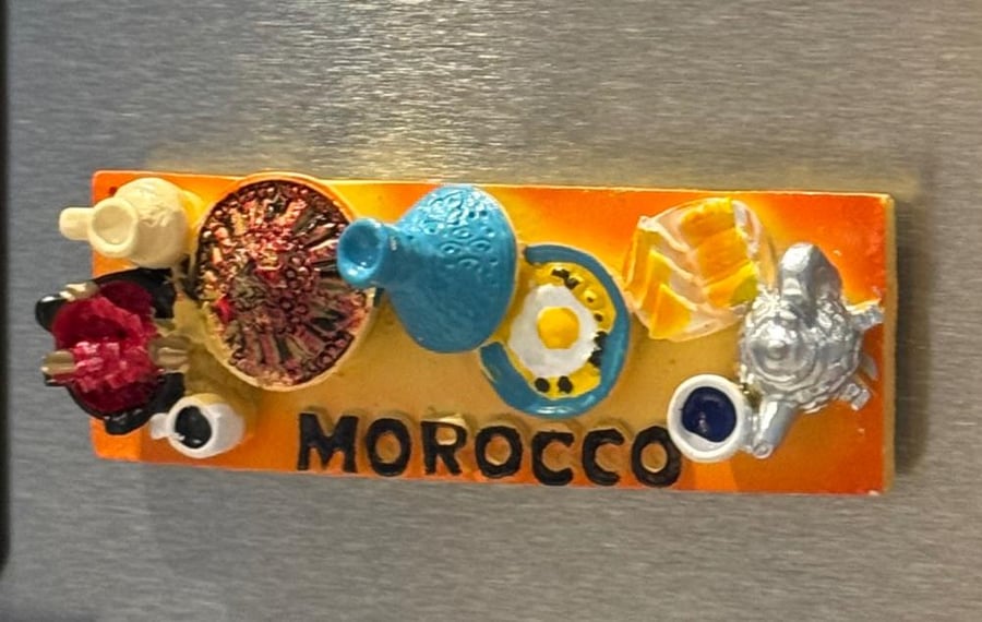 Magnet of Morocco, Marrakech, Chefchaouen