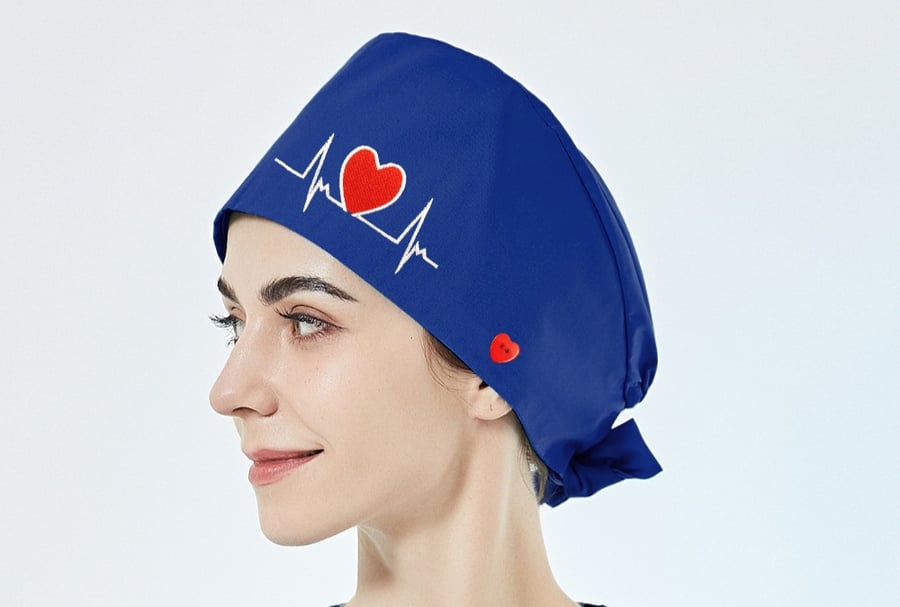 باندانا جراحية تخطيط قلب كاب Surgical Cap