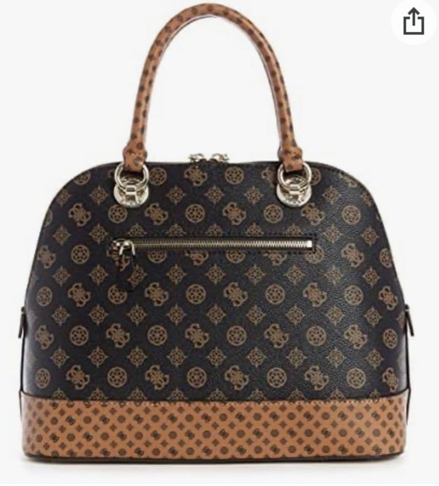 شنطة نسائية انيقه من GUESS Cessily Dome Satchel
