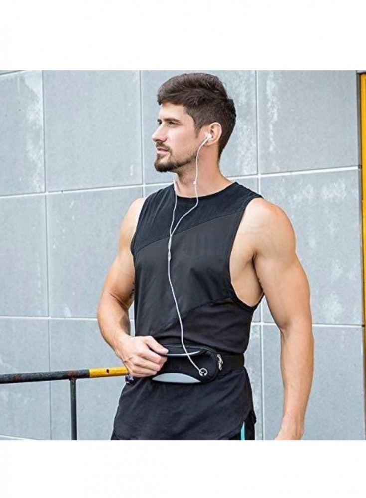 شنطة رجالية Running Belt Fanny Pack Waist Bag for Men Women Travel Pocket Pouch Waterproof Phone Belt Bag