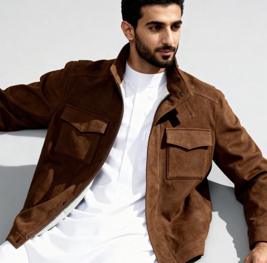 Winter jacket with elegant classic design