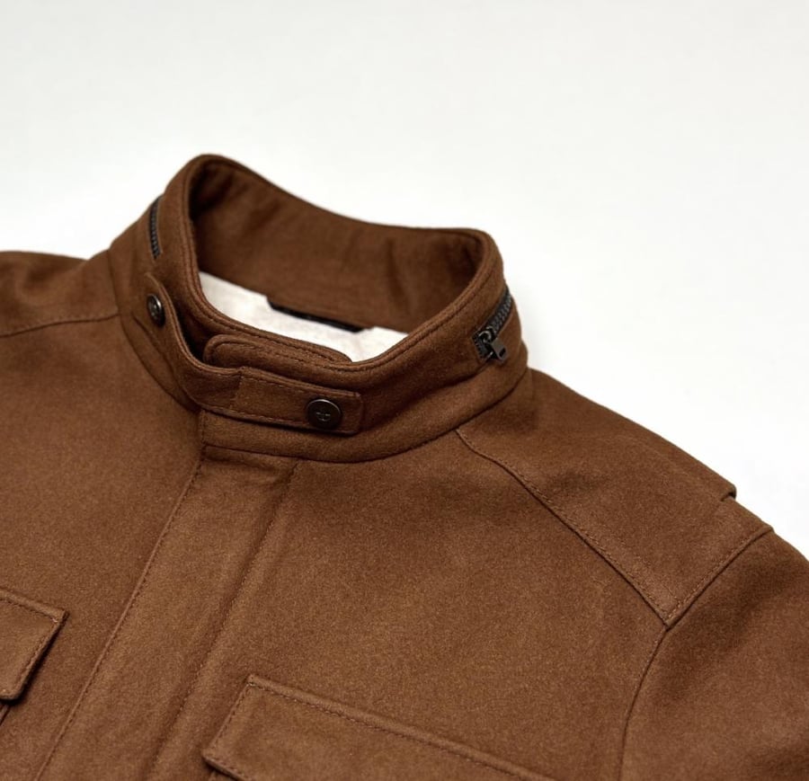 Winter jacket with elegant classic design