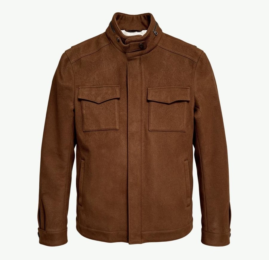 Winter jacket with elegant classic design