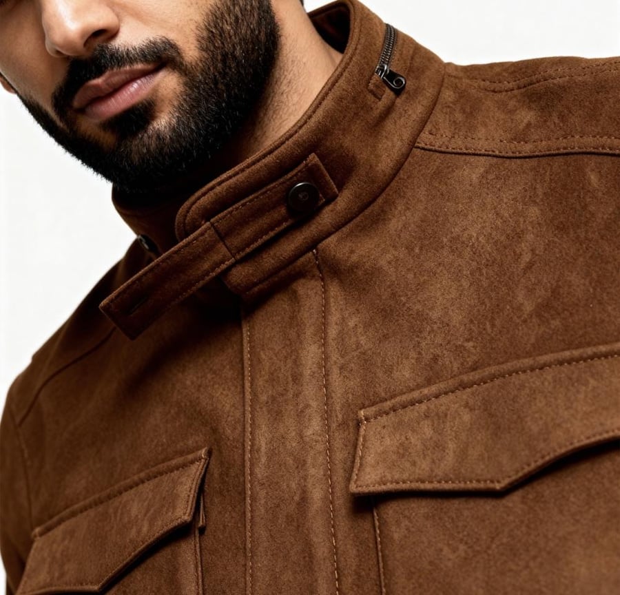 Winter jacket with elegant classic design