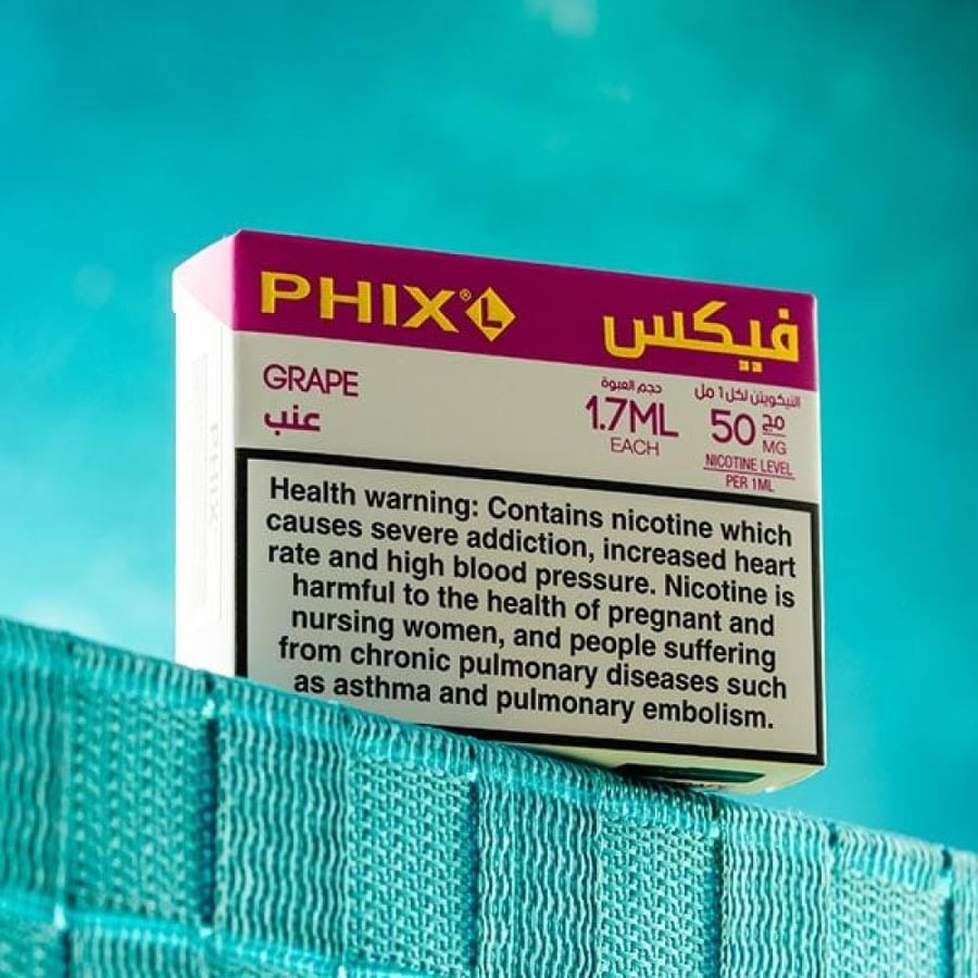 بودات فيكس عنب 1.7 مل - Phix Pod L Grape 1.7ml