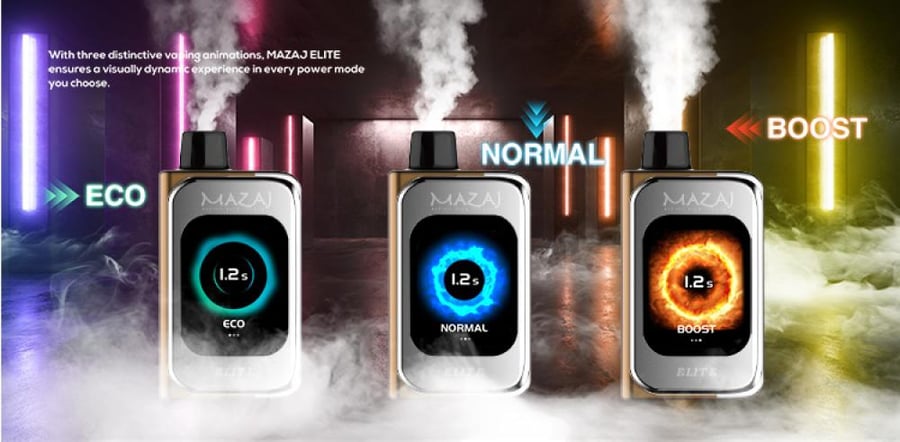 بودات مزاج ايليت 20000 - Mazaj Elite Pod 50mg