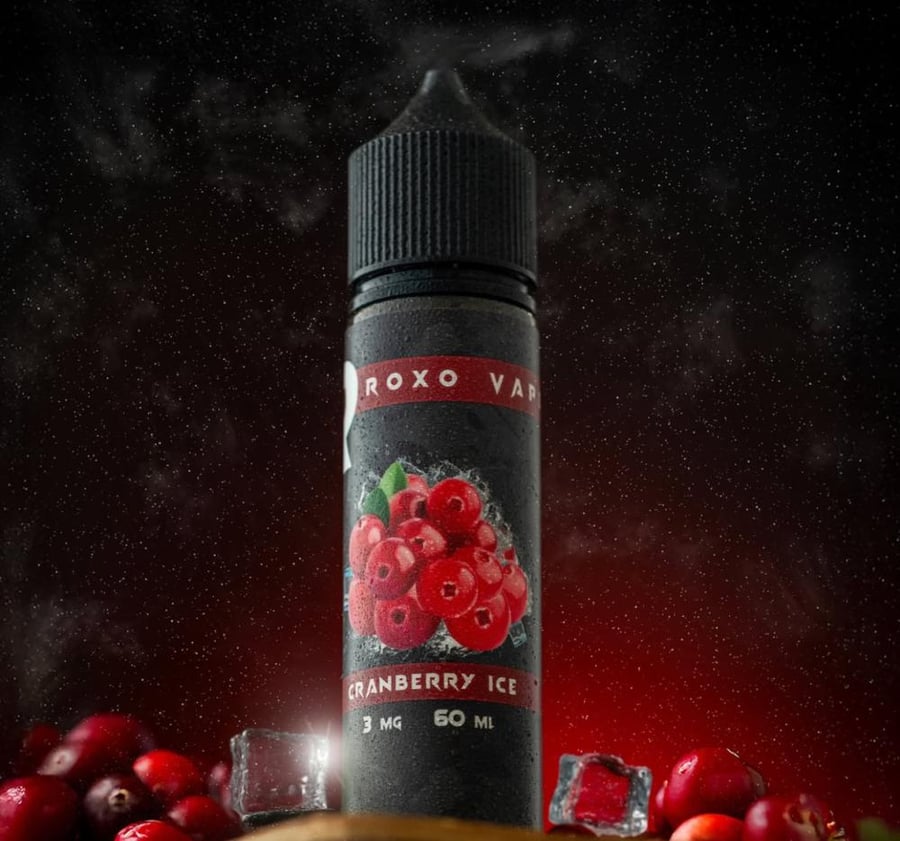 روكسو كرانبيري ايس 60 مل - Roxo Cranberry Ice 60ml
