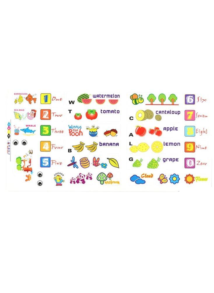 Building blocks with stickers 67 pieces