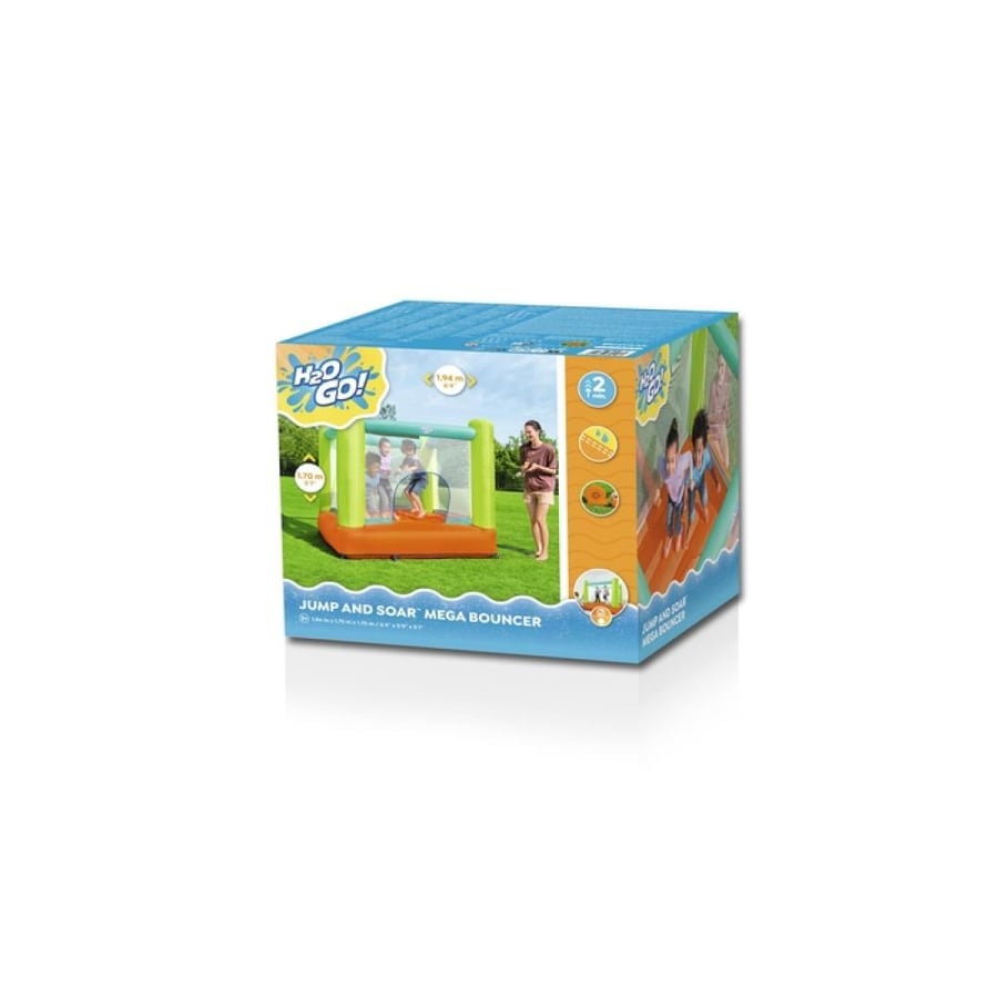 Inflatable jumping game for children 1.94m×1.83m×1.12m Bestway (Jump and Soar Mega Bouncer !)