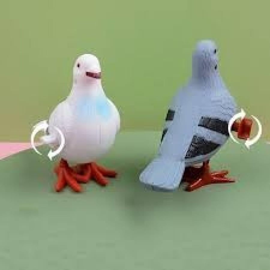 Moving pigeon messenger game .. 12 pieces