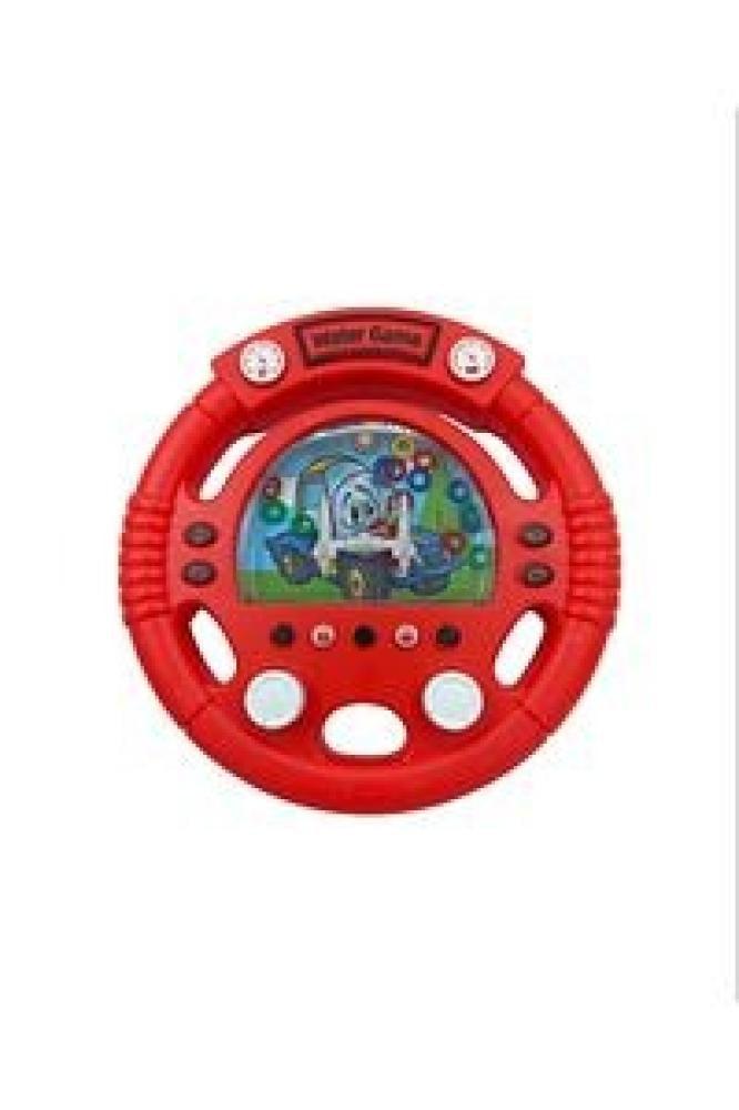 Water game in the shape of a car steering wheel.. 12 pieces..