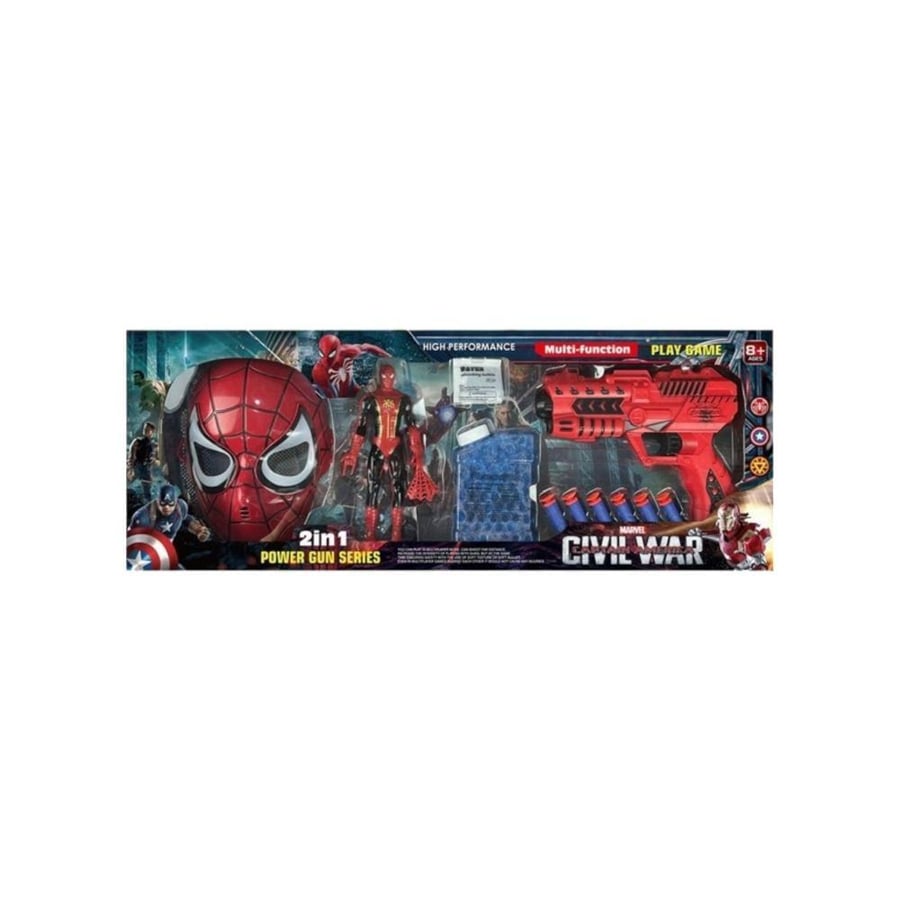 Action hero Spider-Man 2 in 1