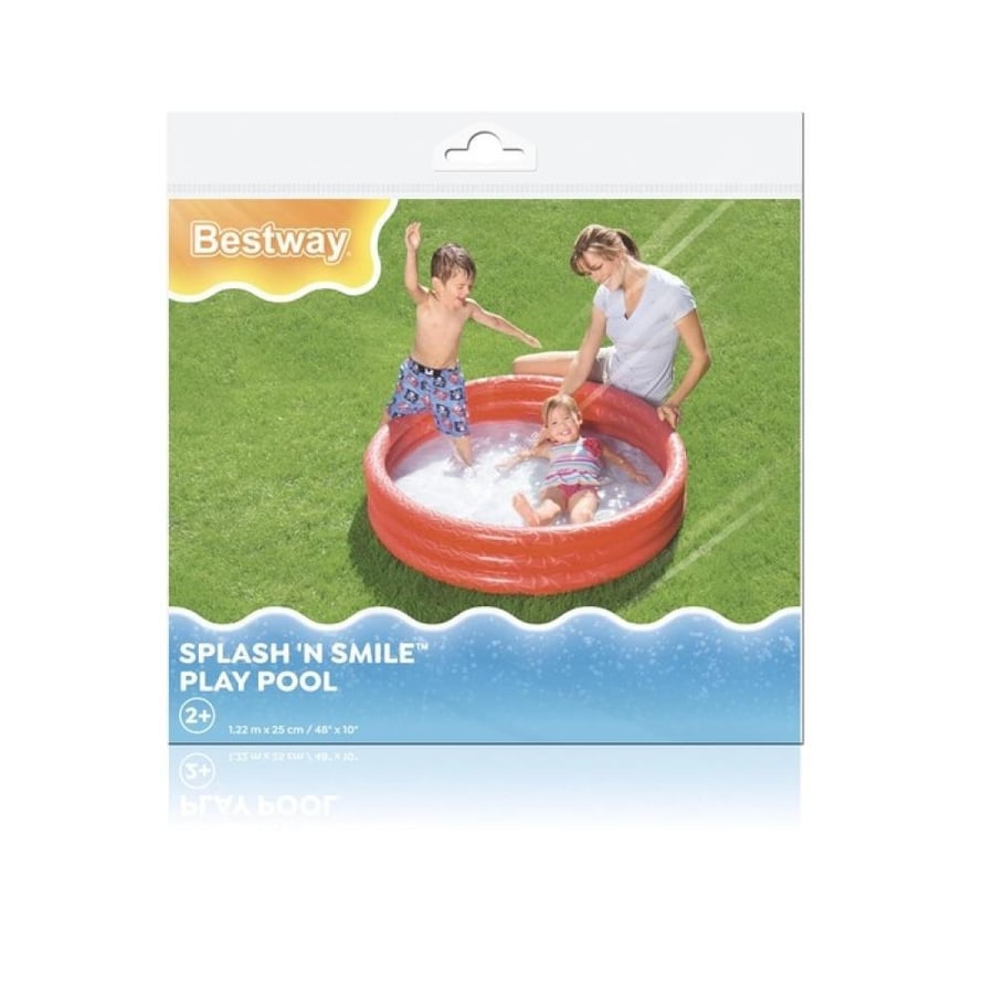 Children's play and fun pool 1.22m×25cm Bestway – Splash 'N Smile Play Pool