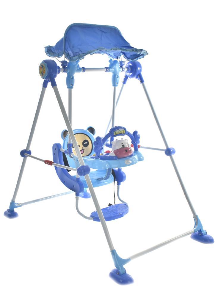Foldable musical swing for children