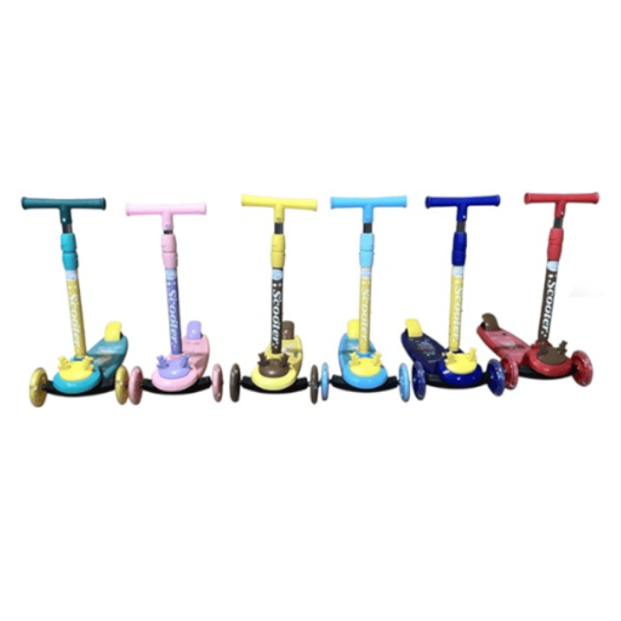 Adjustable height scooter
