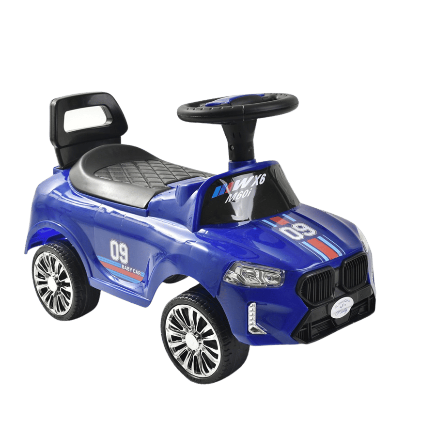Children's ride car (dark blue)