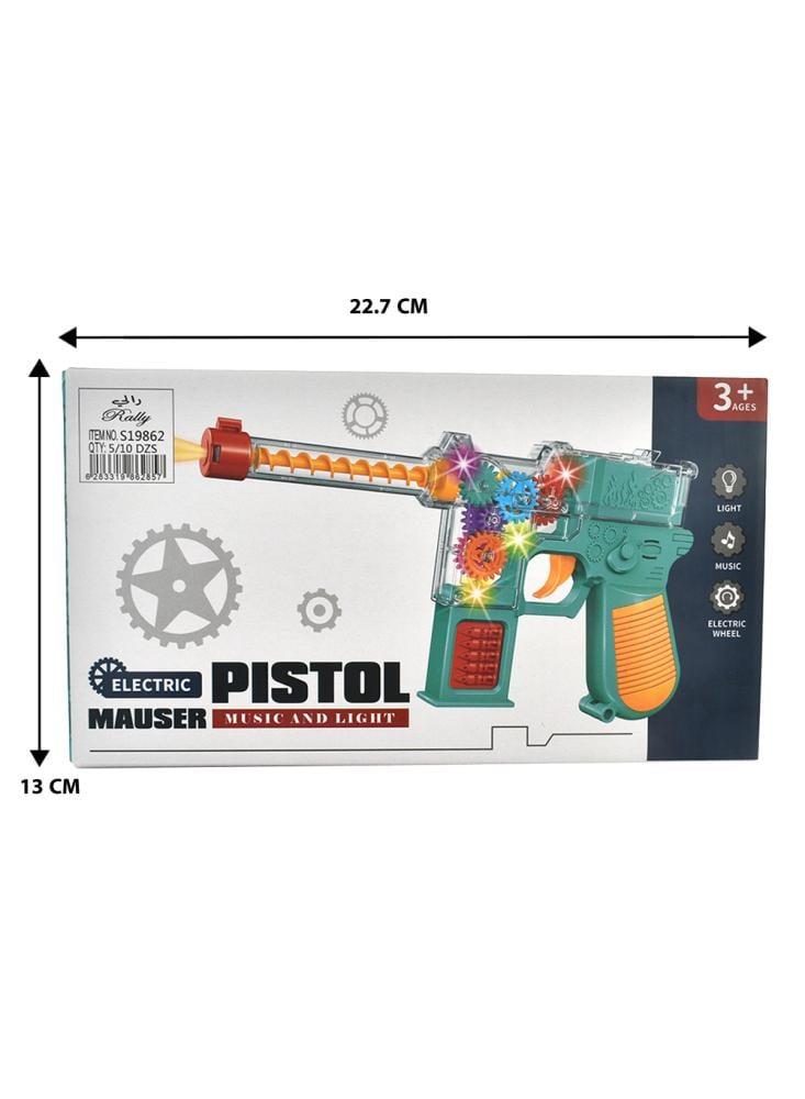 Toy gun with lights and music
